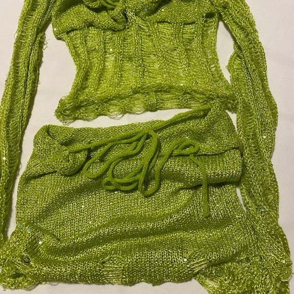 Matching knit sequence set - Picture 5 of 7